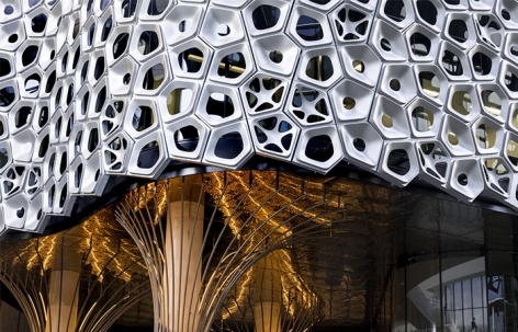 “光的声音”- 立面艺术装置，布里斯班 / UAP + Alexander Knox
