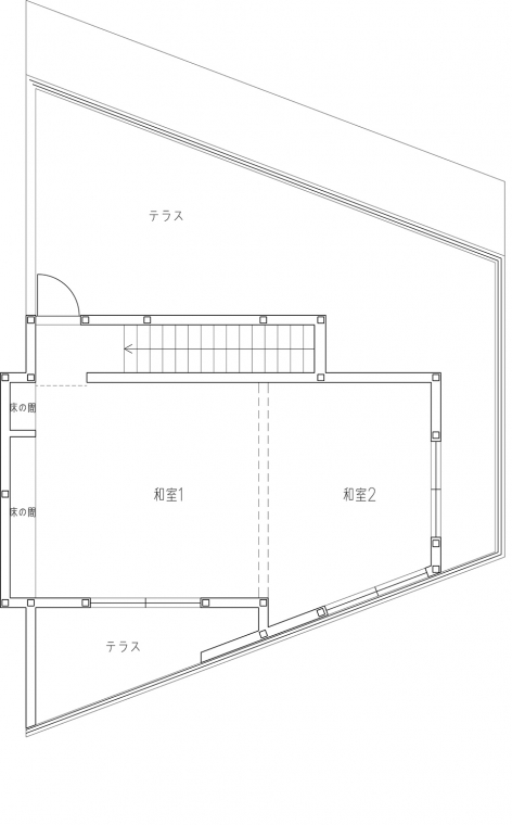 Kamiyamacho residence with office space Puddle moyadesign 1