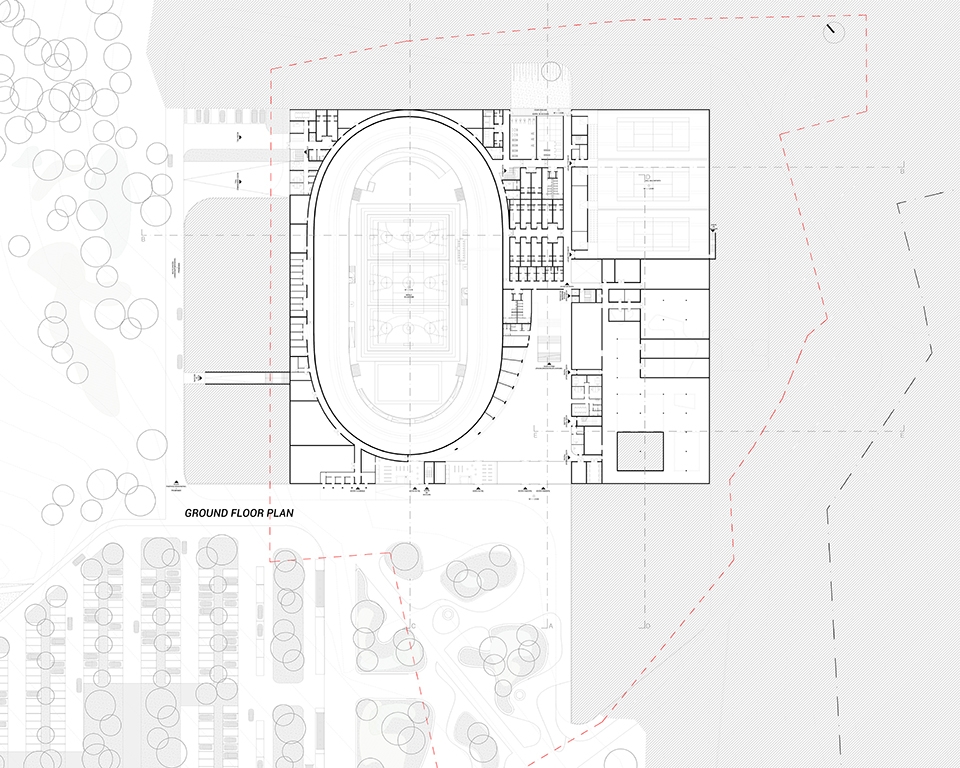 mondorf les bains velodrome and sports complex luxembourg by mecanoo and metaform