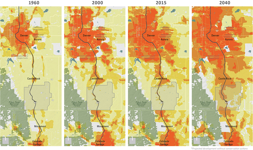 2018 ASLA ANALYSIS AND PLANNING AWARD OF EXCELLENCE：I25 Conservation Corridor Master Plan by