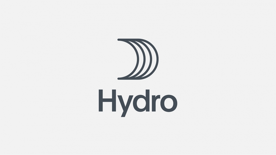 visual identity design for hydro by snohetta