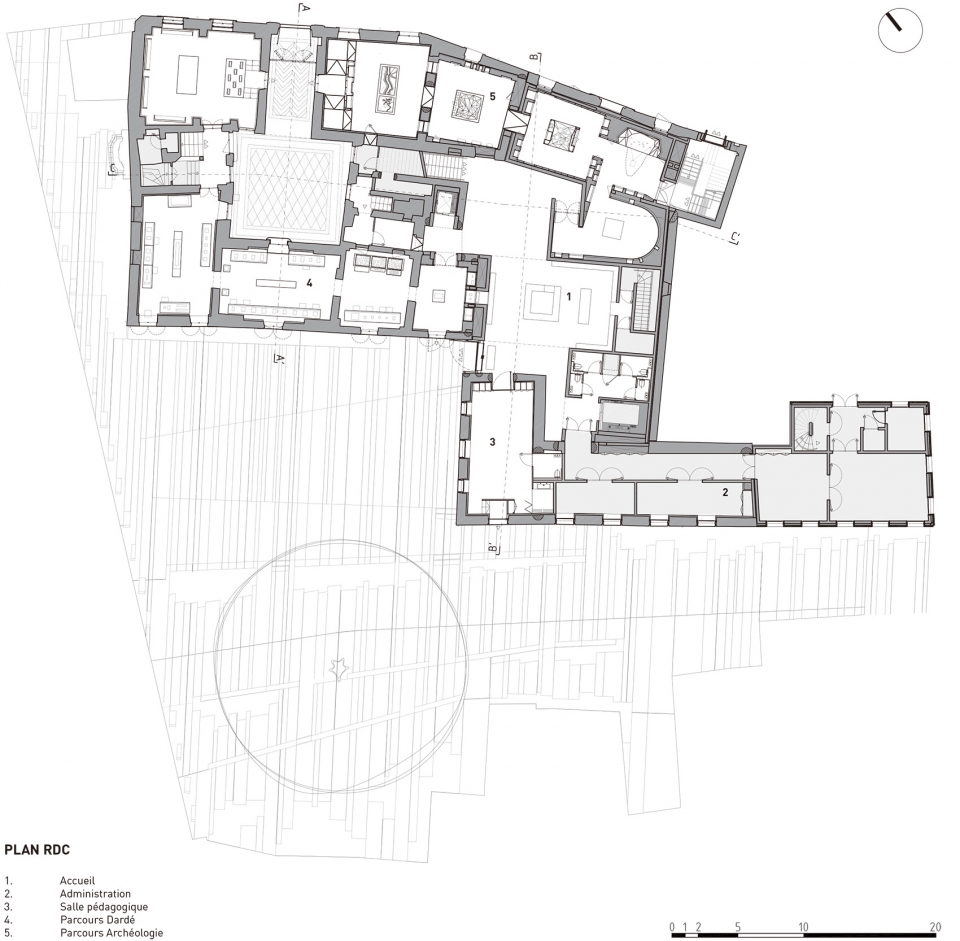 lodeve museum by projectiles