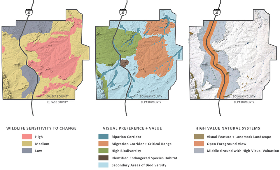2018 ASLA ANALYSIS AND PLANNING AWARD OF EXCELLENCE：I25 Conservation Corridor Master Plan by