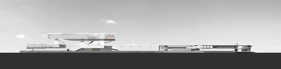 dalang culture and sports center china by cube design