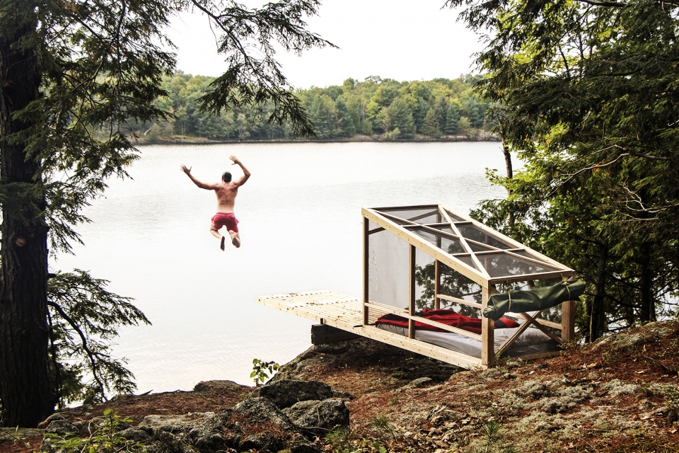dream dive platform by studio north