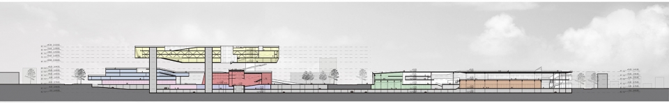 dalang culture and sports center china by cube design