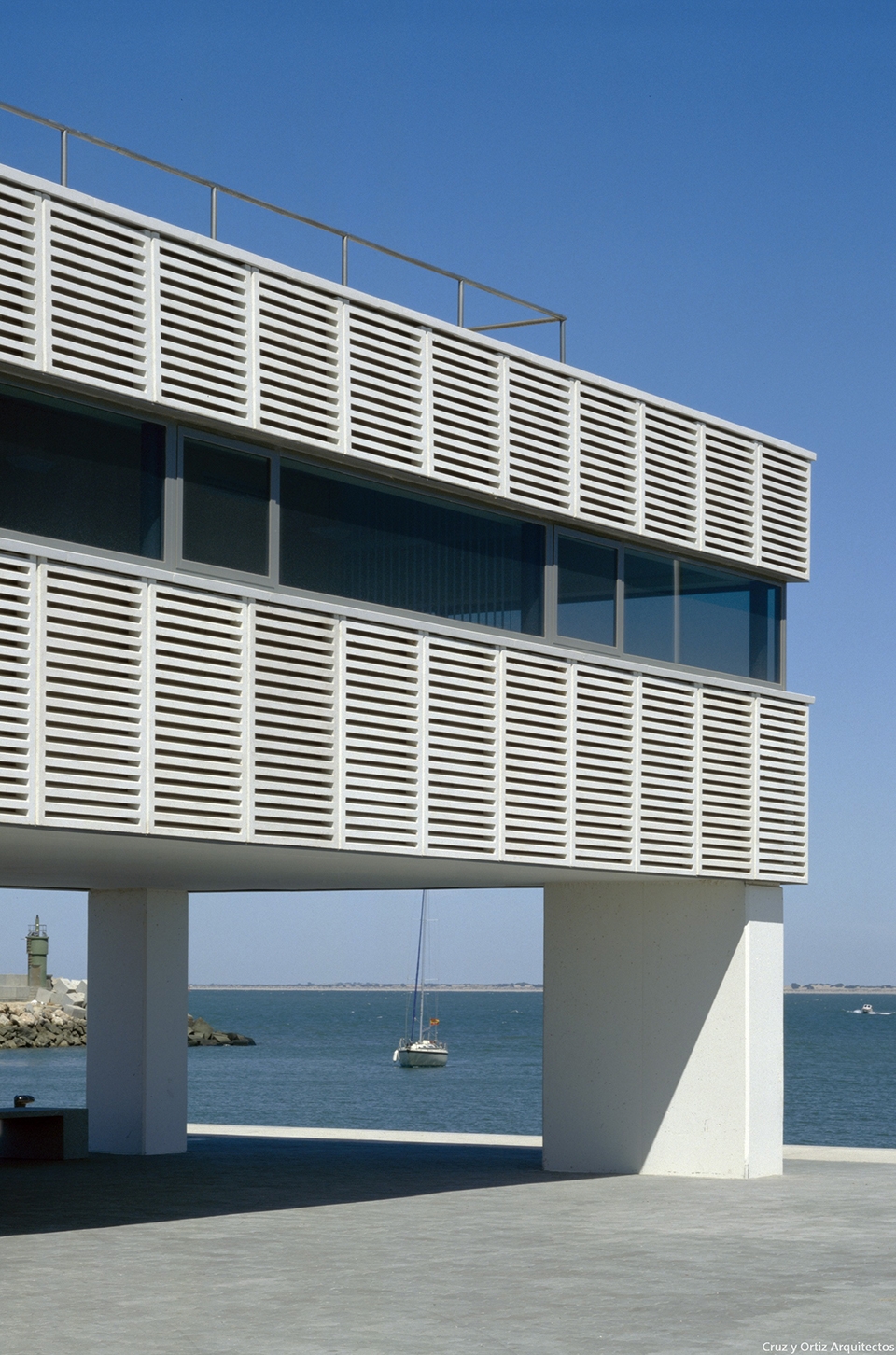 marina and fishing port in chipiona captaincy commercial and warehouses buildings by cruz y ortiz arquitectos