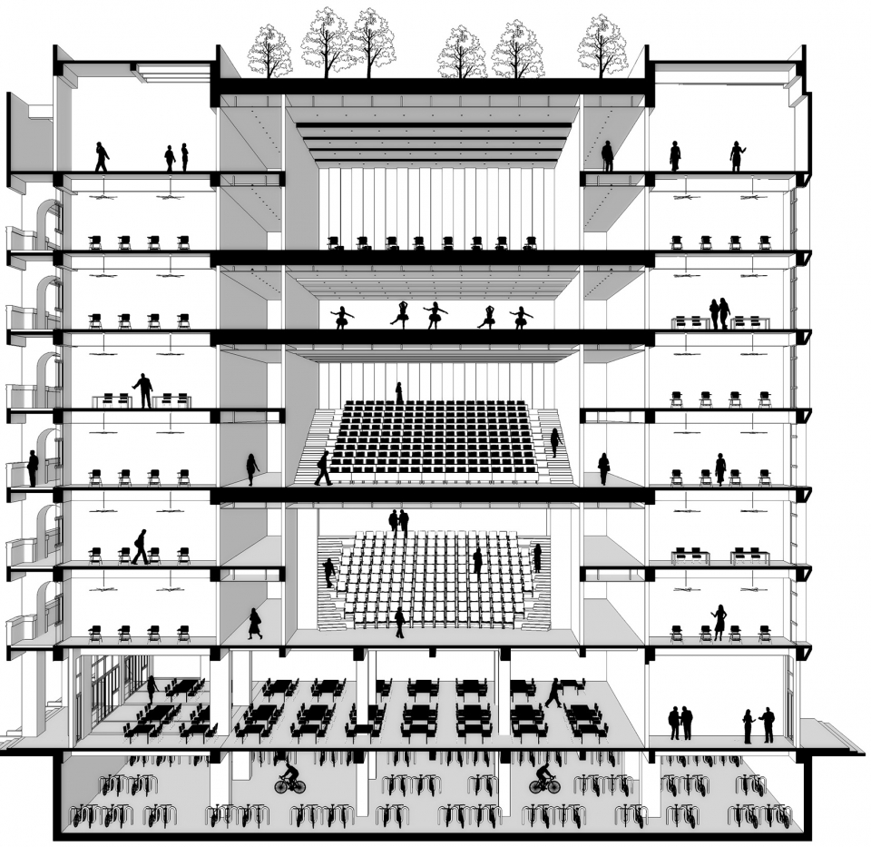 senior citizen university of fengxian district shanghai china by atelier gom