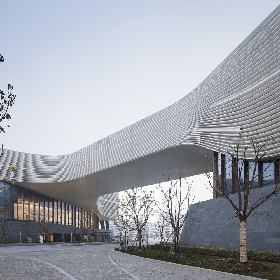 public stadium complexes of zhejiang conservatory of music china by gadgla