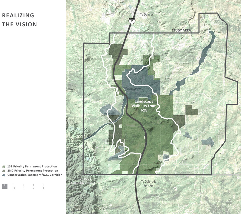 2018 ASLA ANALYSIS AND PLANNING AWARD OF EXCELLENCE：I25 Conservation Corridor Master Plan by