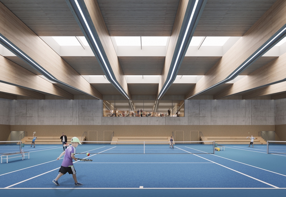mondorf les bains velodrome and sports complex luxembourg by mecanoo and metaform