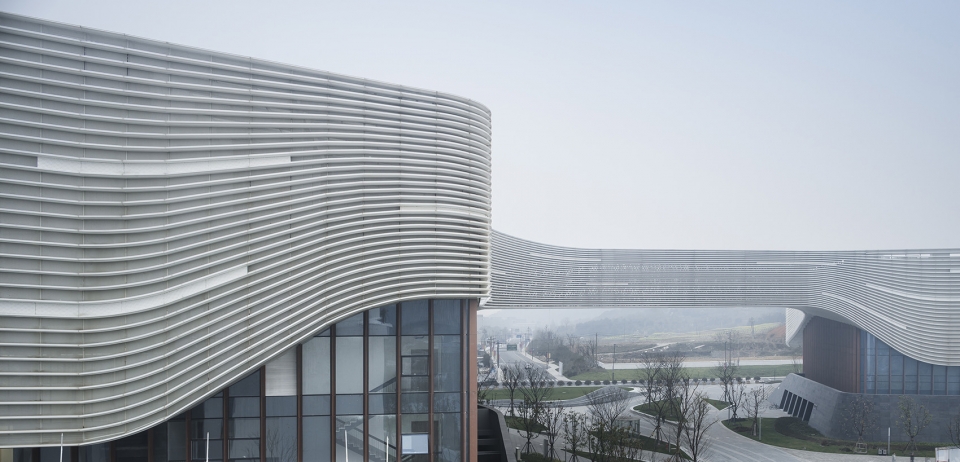 public stadium complexes of zhejiang conservatory of music china by gadgla