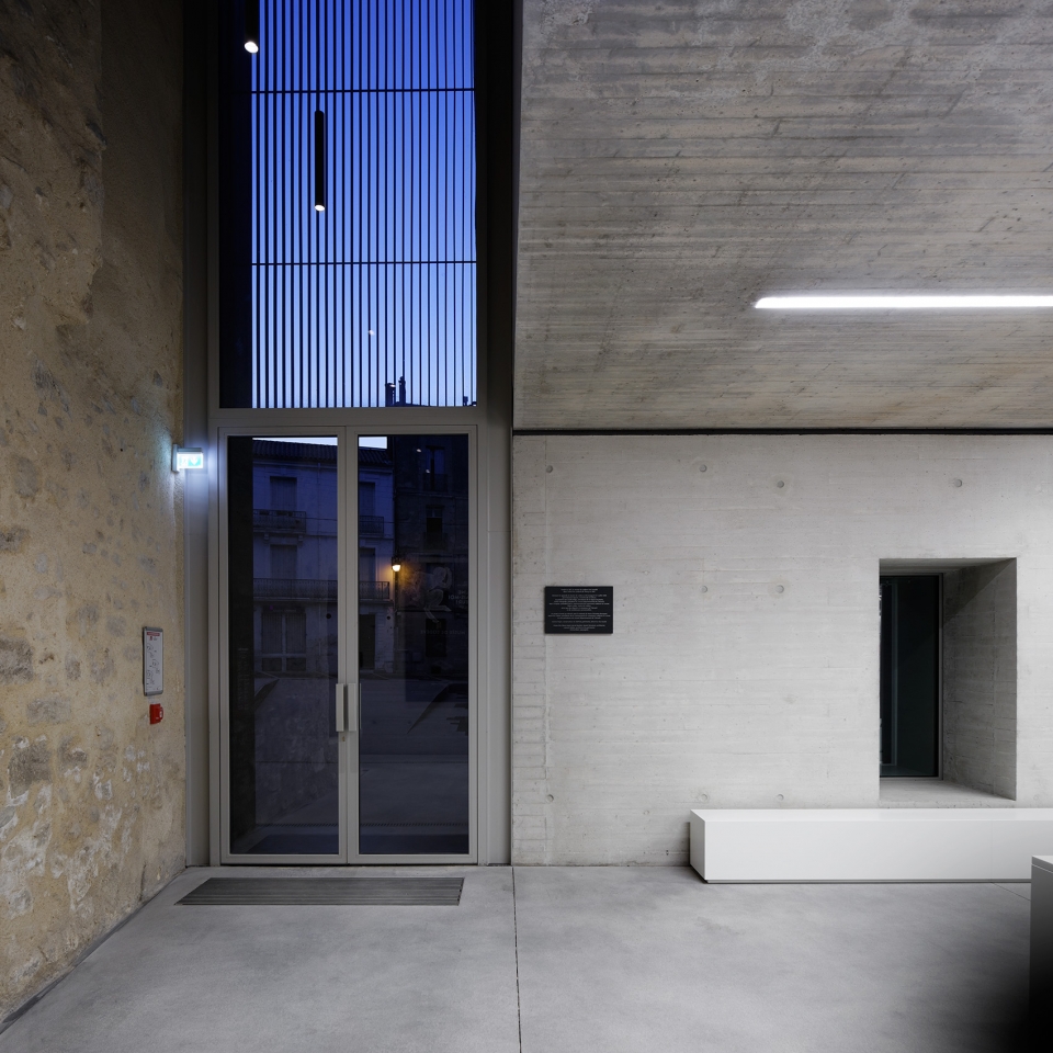 lodeve museum by projectiles