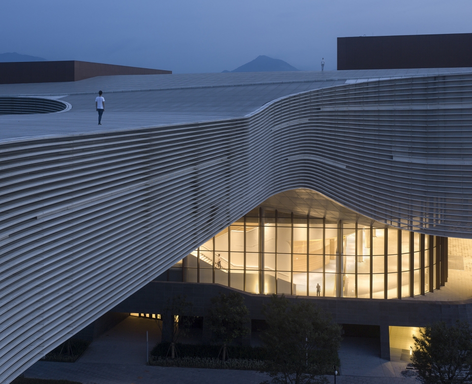 public stadium complexes of zhejiang conservatory of music china by gadgla