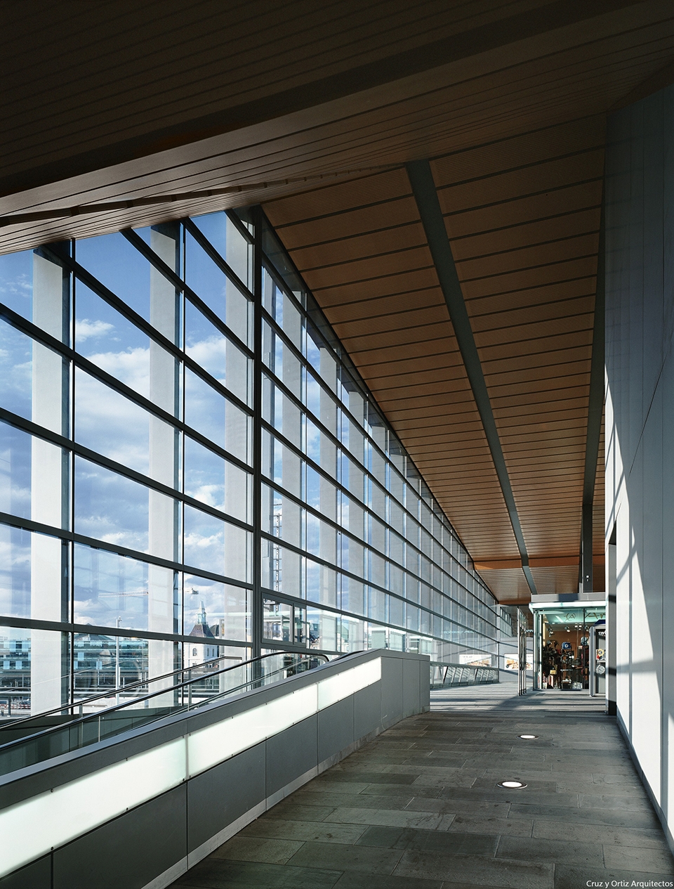 basel sbb railway station by cruz y ortiz arquitectos