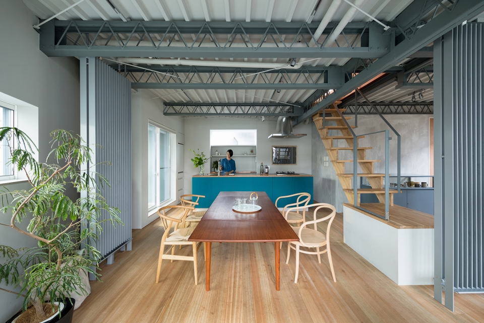 Kamiyamacho residence with office space Puddle moyadesign