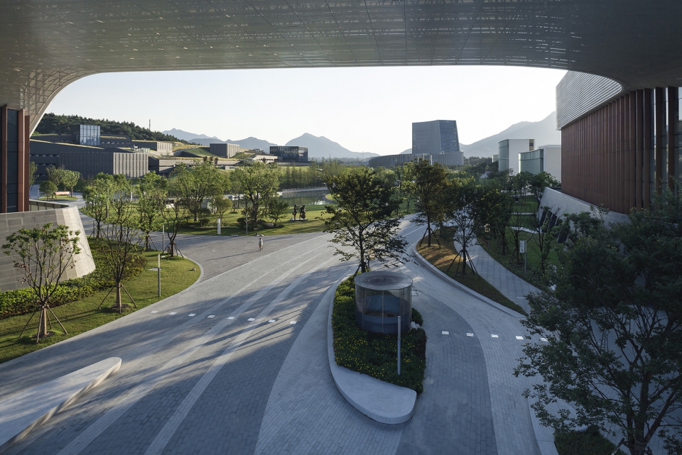 public stadium complexes of zhejiang conservatory of music china by gadgla