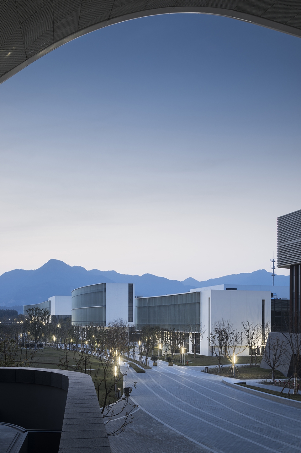 public stadium complexes of zhejiang conservatory of music china by gadgla