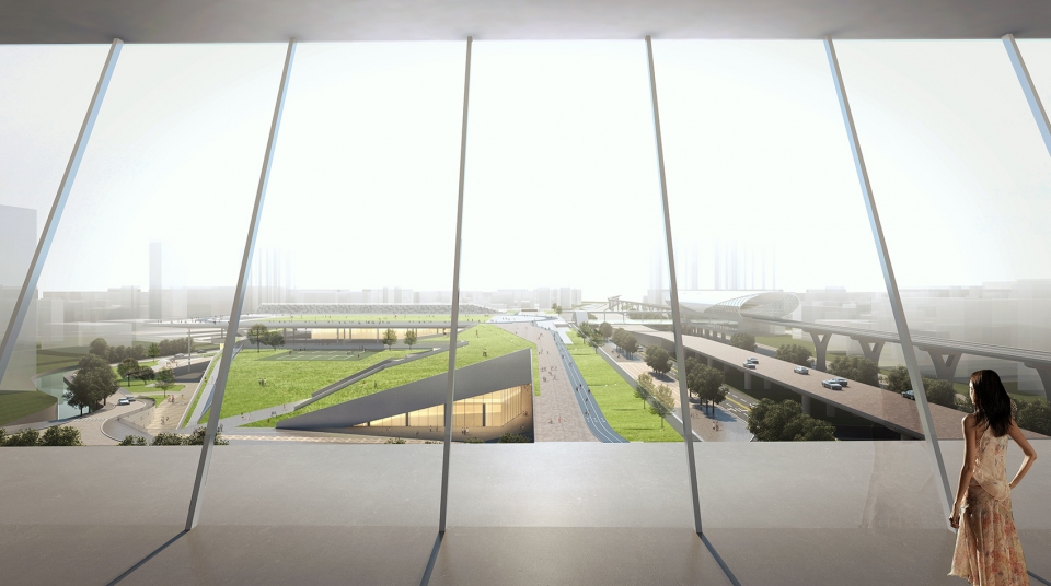 dalang culture and sports center china by cube design