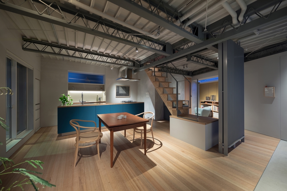 Kamiyamacho residence with office space Puddle moyadesign