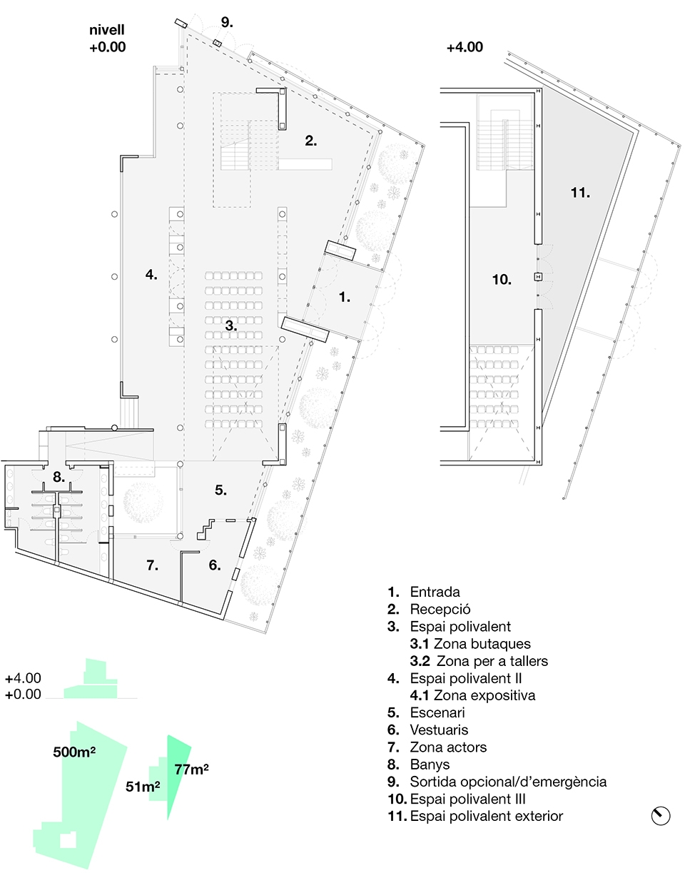 teatre de torredembarra by nam arquitectura