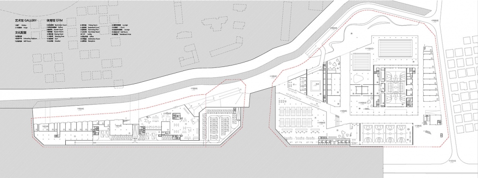 dalang culture and sports center china by cube design