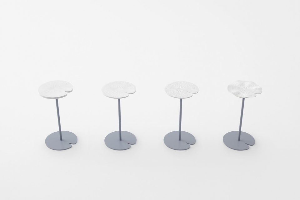 hasu and handle flower for sevres by nendo