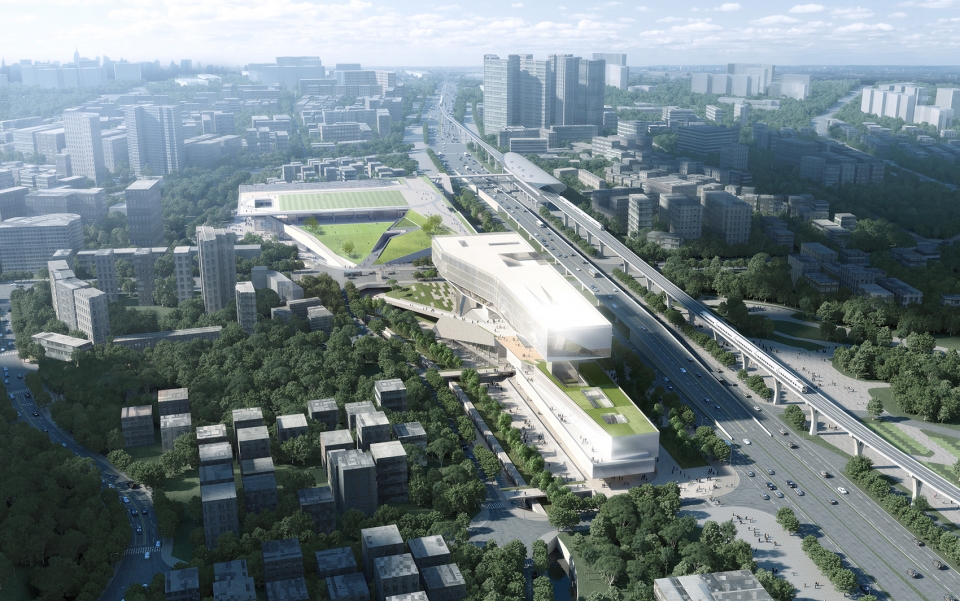 Dalang Culture and Sports Center, China by Cube Design - Gooood