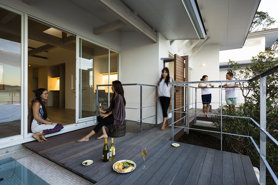 nest at amami beach villas by atelier tekuto ben matsuno amami design firm