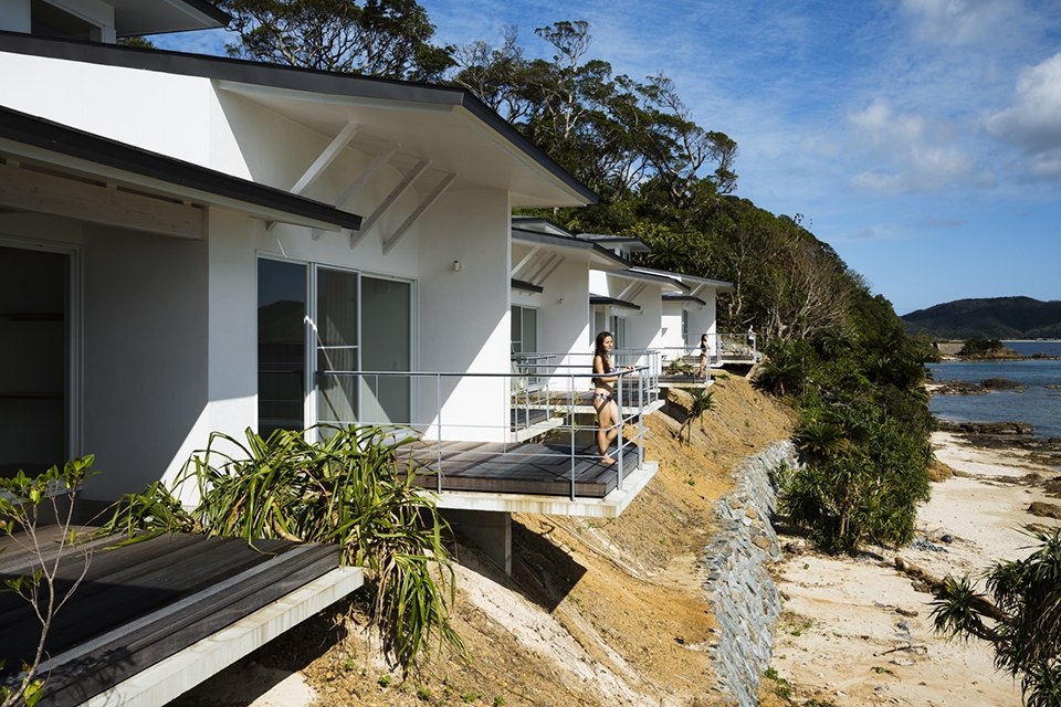 nest at amami beach villas by atelier tekuto ben matsuno amami design firm