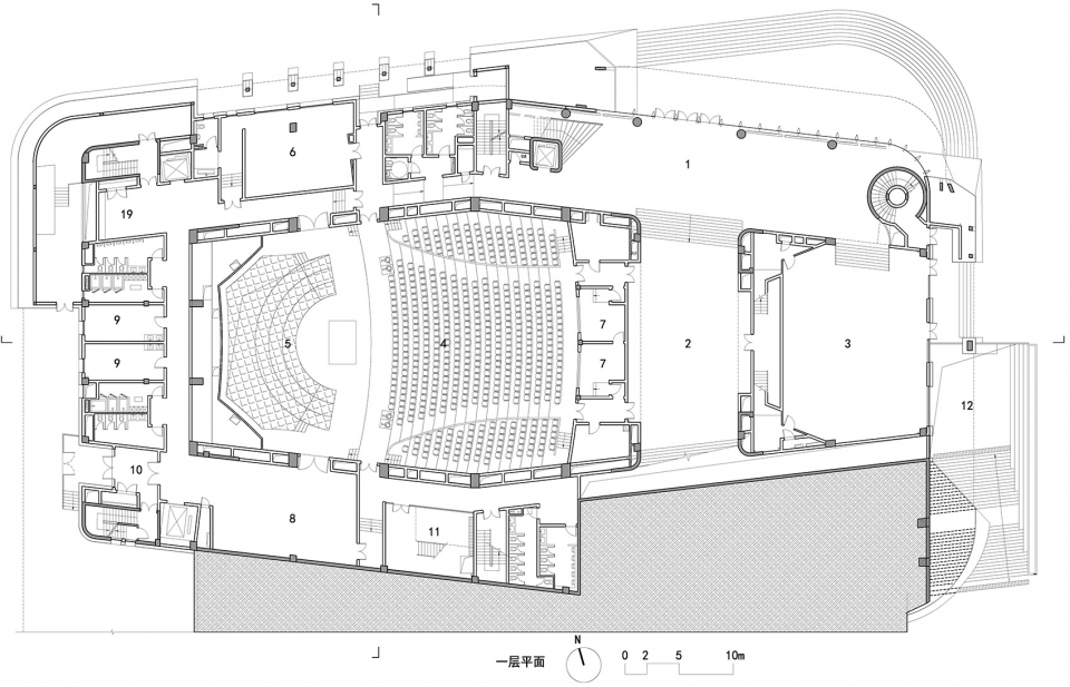 public stadium complexes of zhejiang conservatory of music china by gadgla