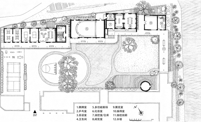 Community Center for cultural activities in Houjia Town