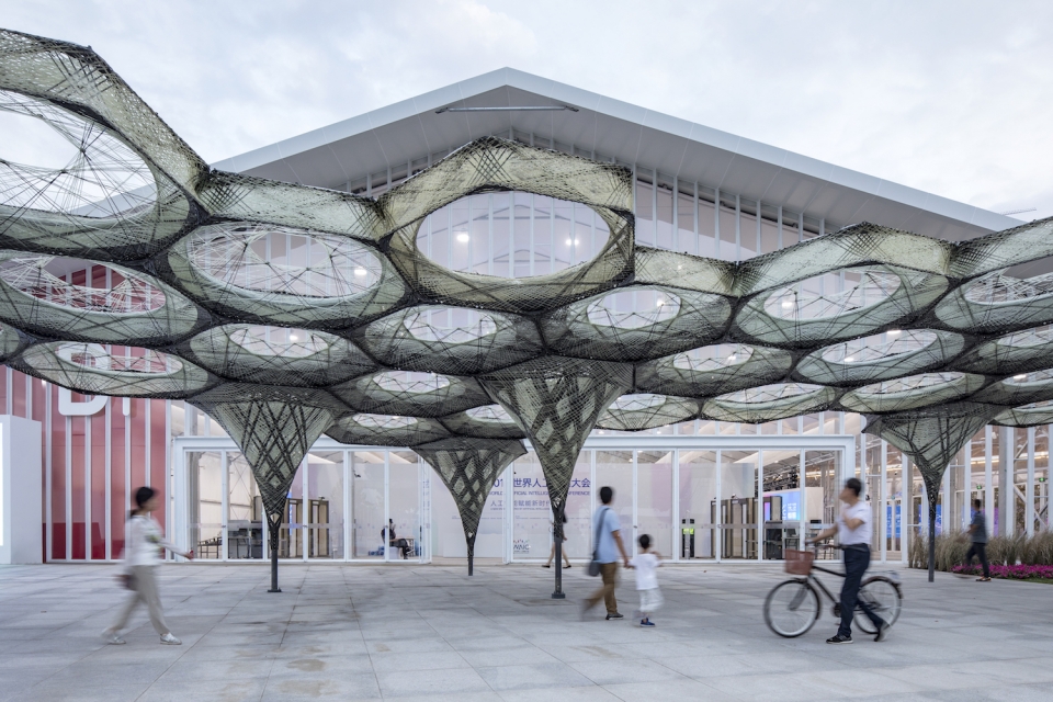 West Bund World AI Conference Venue B China by Archi Union Architecture Design