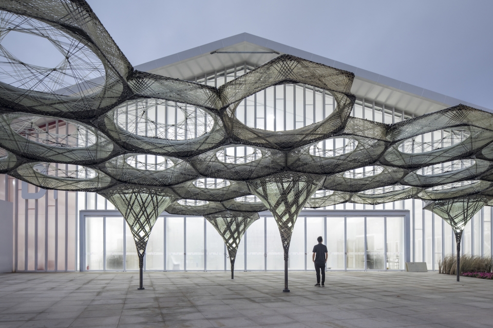 West Bund World AI Conference Venue B China by Archi Union Architecture Design