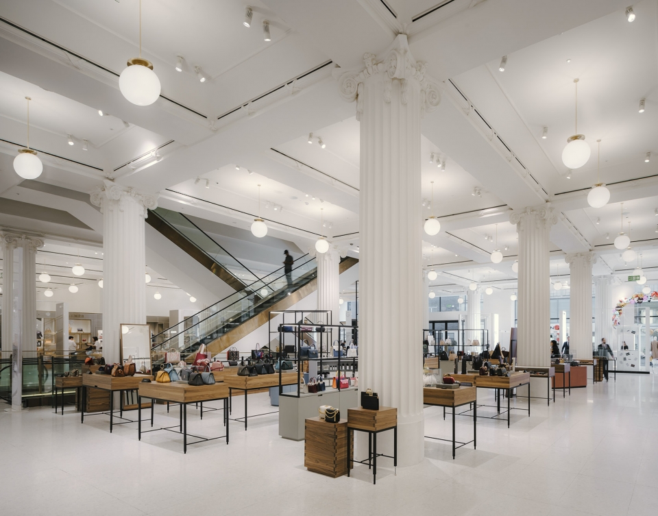 Renovation of Selfridges Department Store London by David Chipperfield Architects