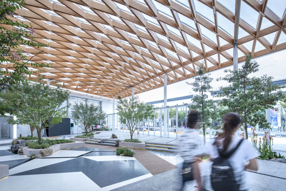 West Bund World AI Conference Venue B China by Archi Union Architecture Design