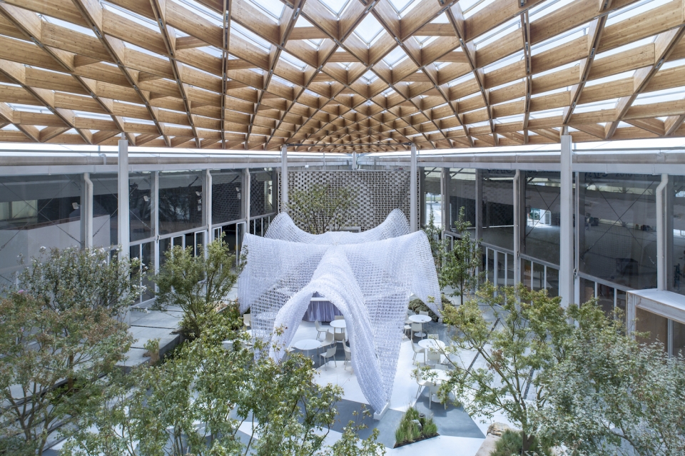 West Bund World AI Conference Venue B China by Archi Union Architecture Design