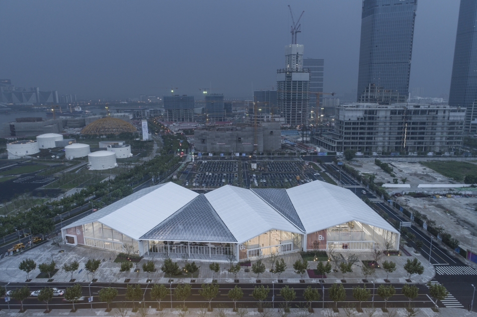 West Bund World AI Conference Venue B China by Archi Union Architecture Design