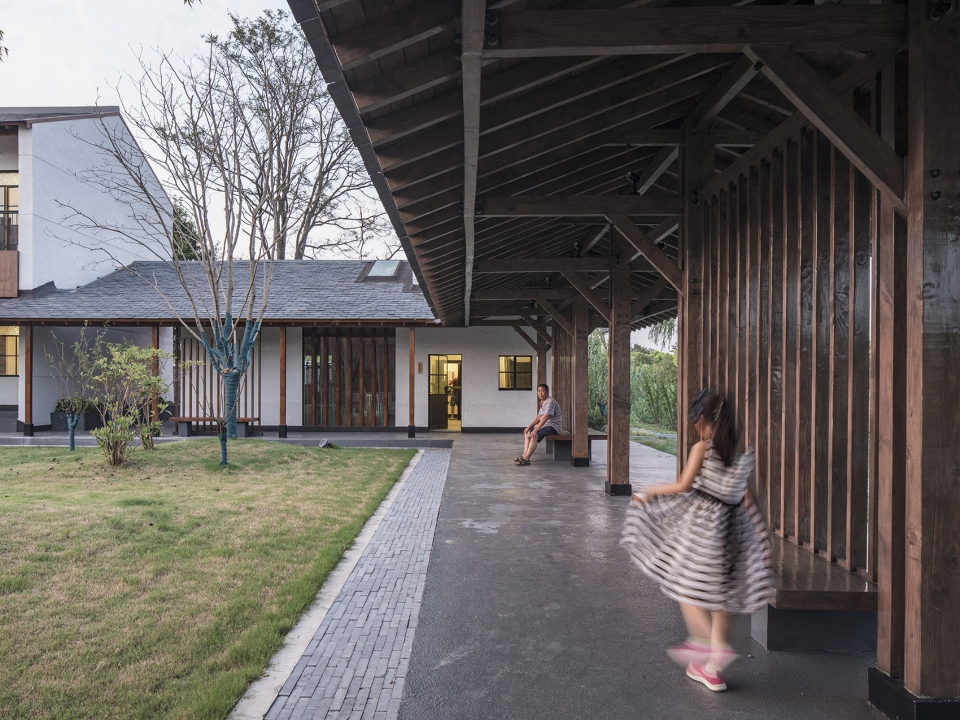 Community Center for cultural activities in Houjia Town