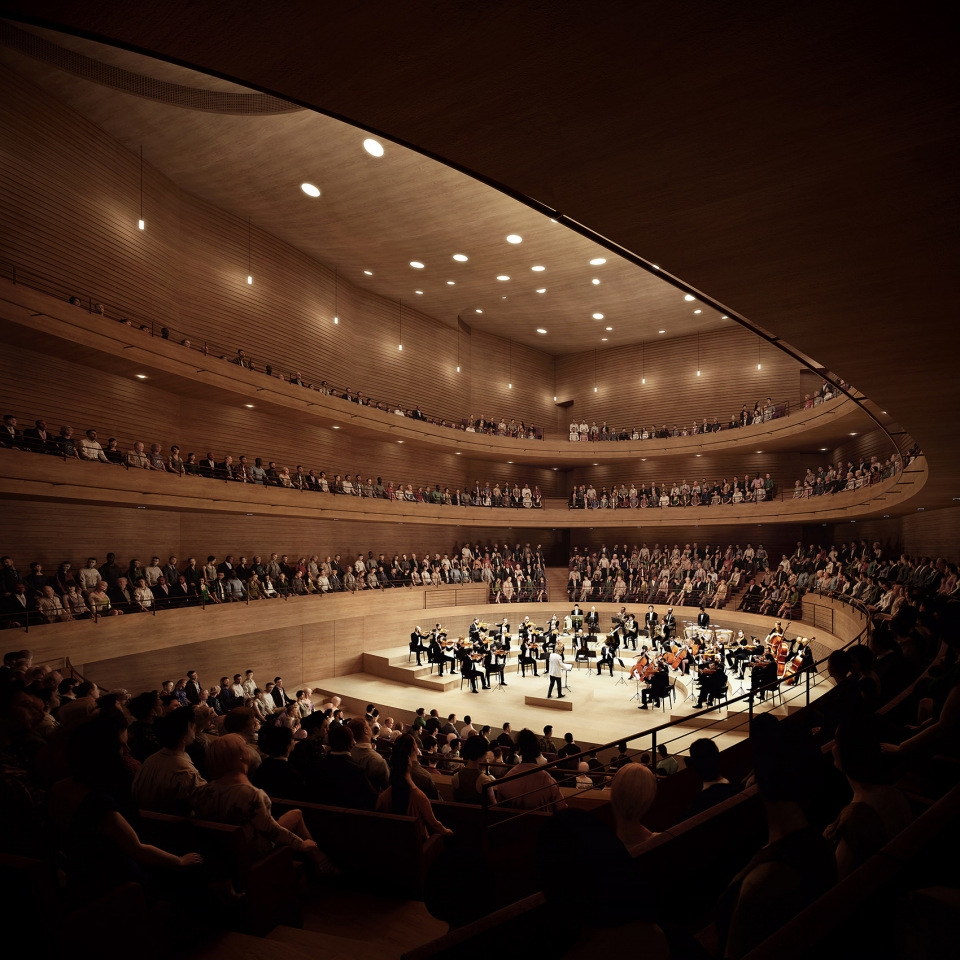 Edinburgh music venue The IMPACT Centre Scotland by David Chipperfield Architects