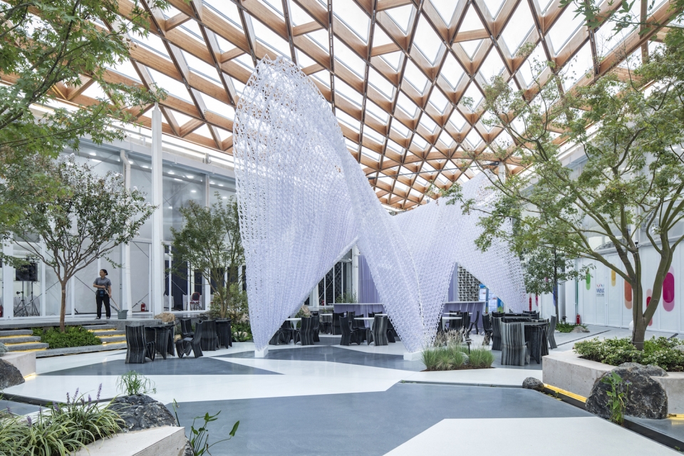 West Bund World AI Conference Venue B China by Archi Union Architecture Design