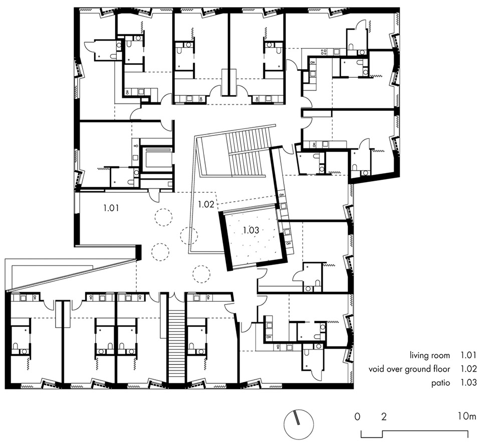 housing for elderly in Huningue dominique coulonassocies