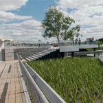 喀山市卡班湖群滨水区，俄罗斯 / 土人设计