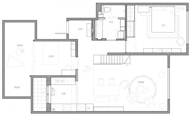 Starburst House,China by HAO Design