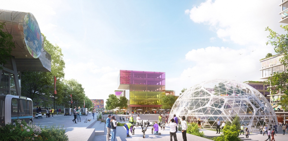 Hilversum Media Park 2030 Netherlands by UNStudio