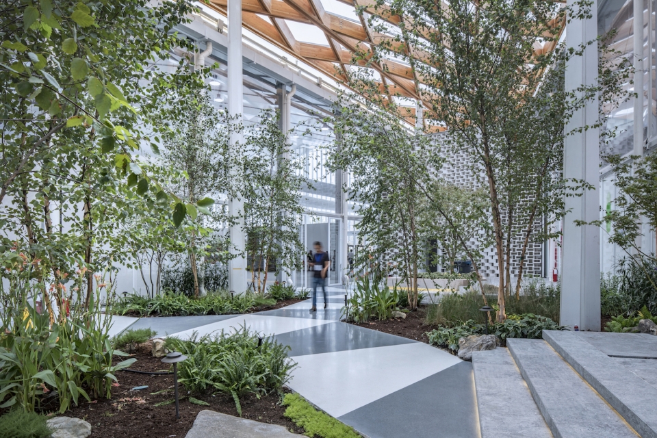 West Bund World AI Conference Venue B China by Archi Union Architecture Design