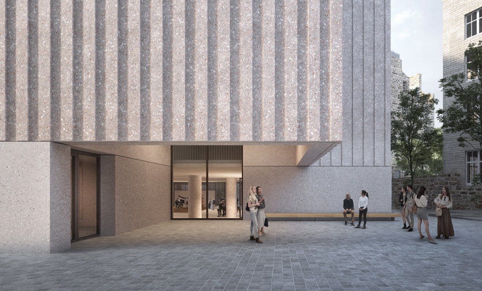 Edinburgh music venue The IMPACT Centre Scotland by David Chipperfield Architects