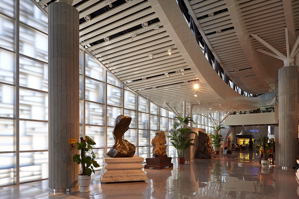 Liuzhou strange stone pavilion China by Zhanghua Architects