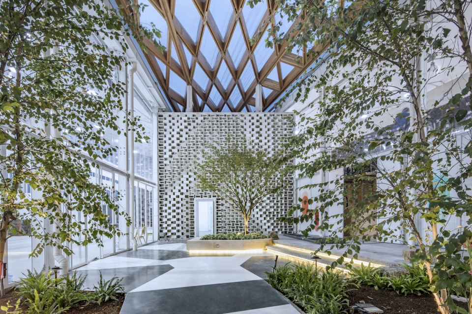 West Bund World AI Conference Venue B China by Archi Union Architecture Design