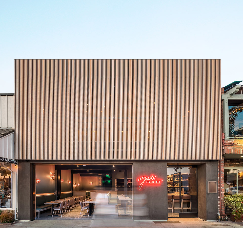 Gabi James Restaurant by Blanchard Fuentes Design